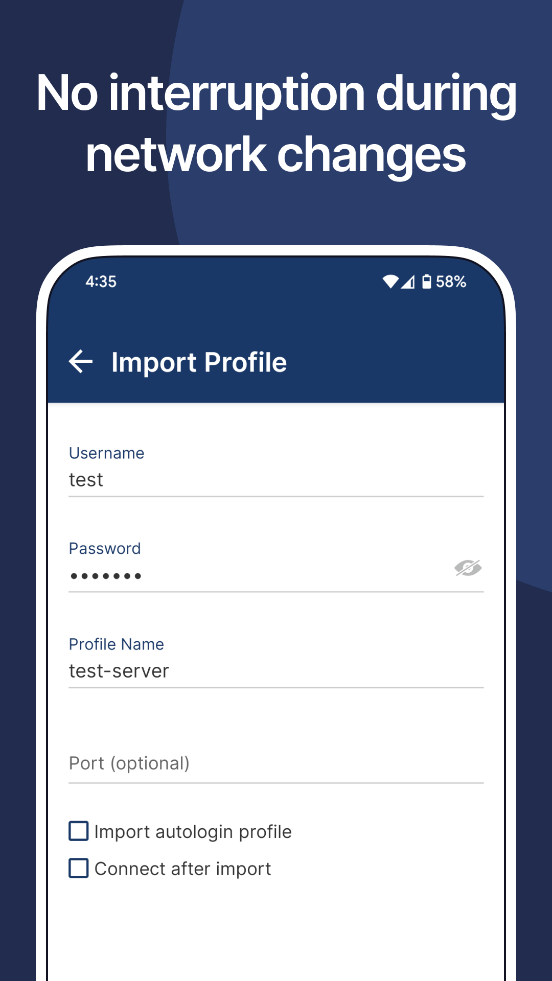 Open Connect скриншот